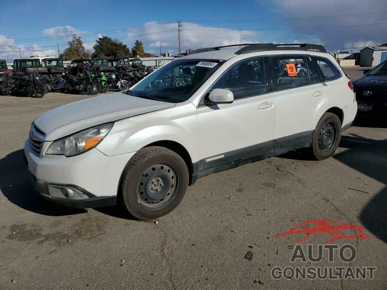 SUBARU OUTBACK 2012 - 4S4BRCAC9C1279936