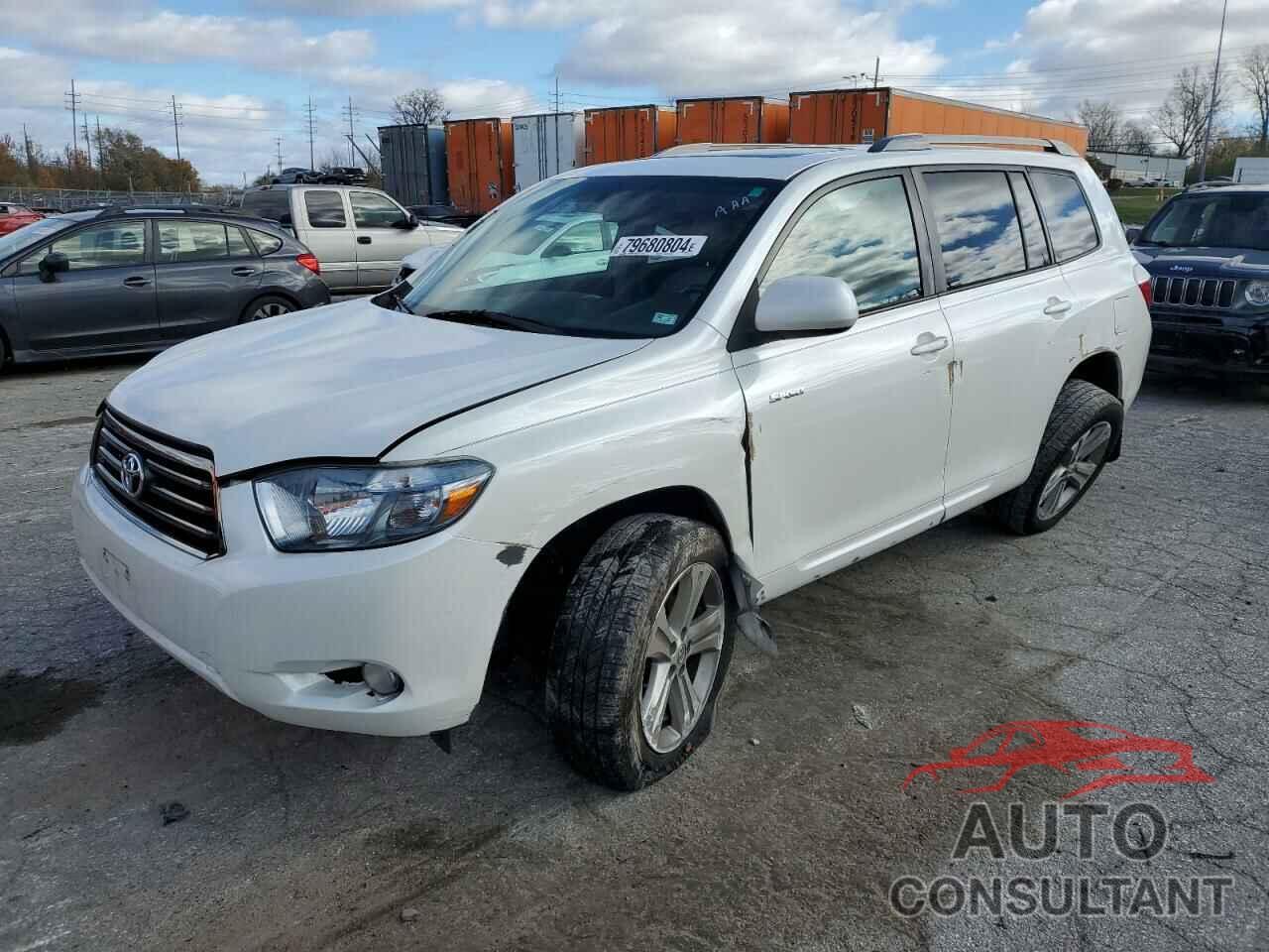 TOYOTA HIGHLANDER 2010 - 5TDXK3EH1AS003657