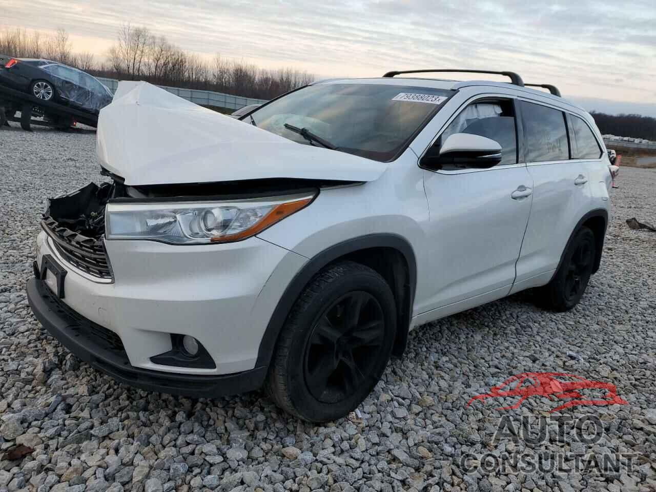 TOYOTA HIGHLANDER 2016 - 5TDDKRFH1GS262050