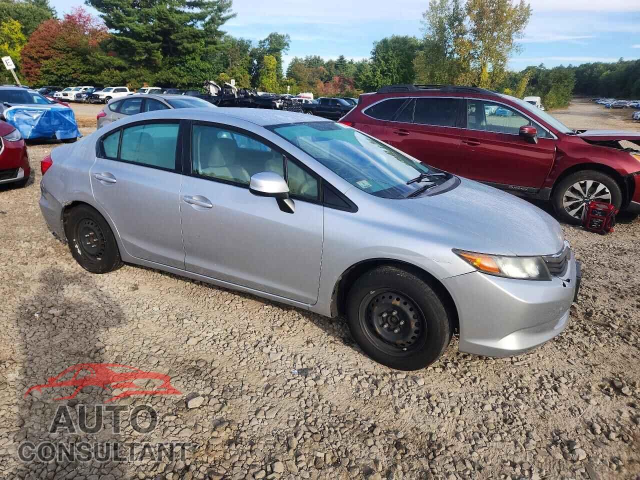 HONDA CIVIC 2012 - 2HGFB2F54CH597674