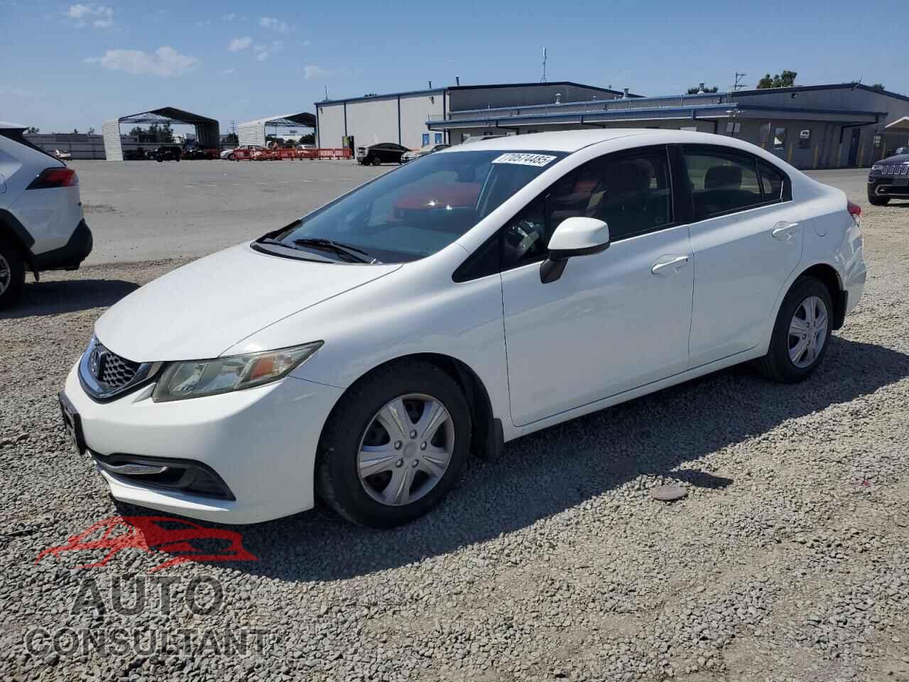 HONDA CIVIC 2013 - 19XFB2F54DE227904