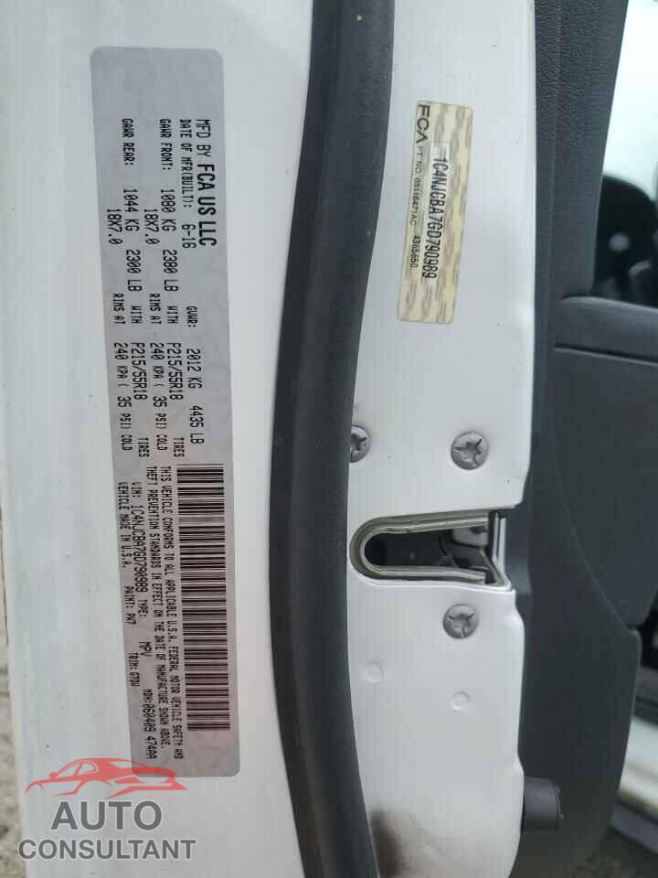 JEEP COMPASS 2016 - 1C4NJCBA7GD790989