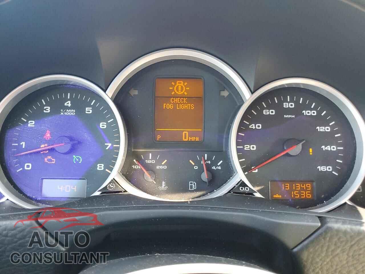 PORSCHE CAYENNE 2009 - WP1AD29P29LA61011
