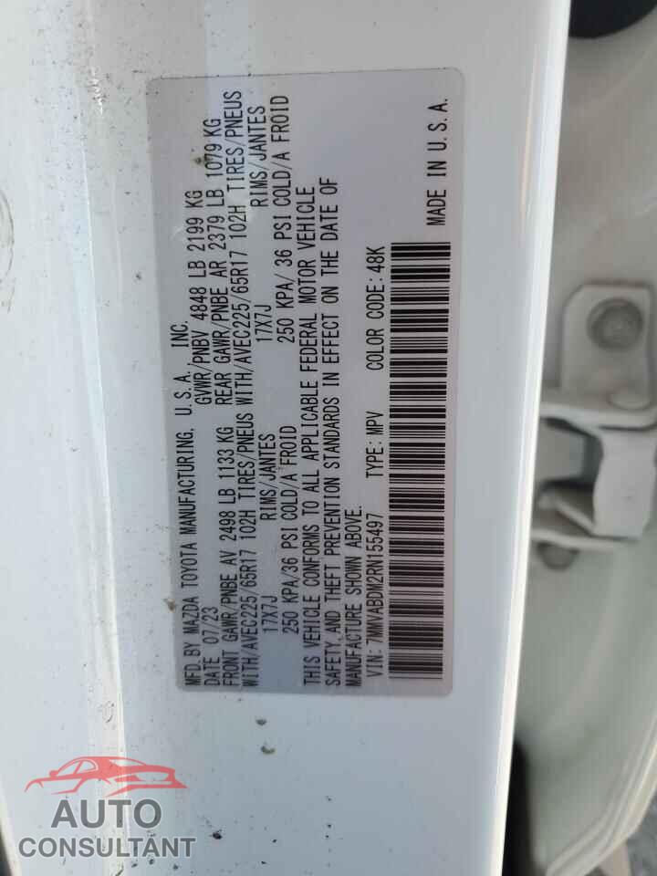 MAZDA CX-50 2024 - 7MMVABDM2RN155497