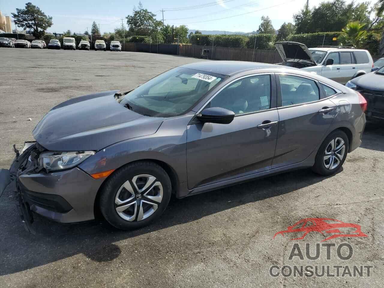 HONDA CIVIC 2018 - 2HGFC2F52JH534535