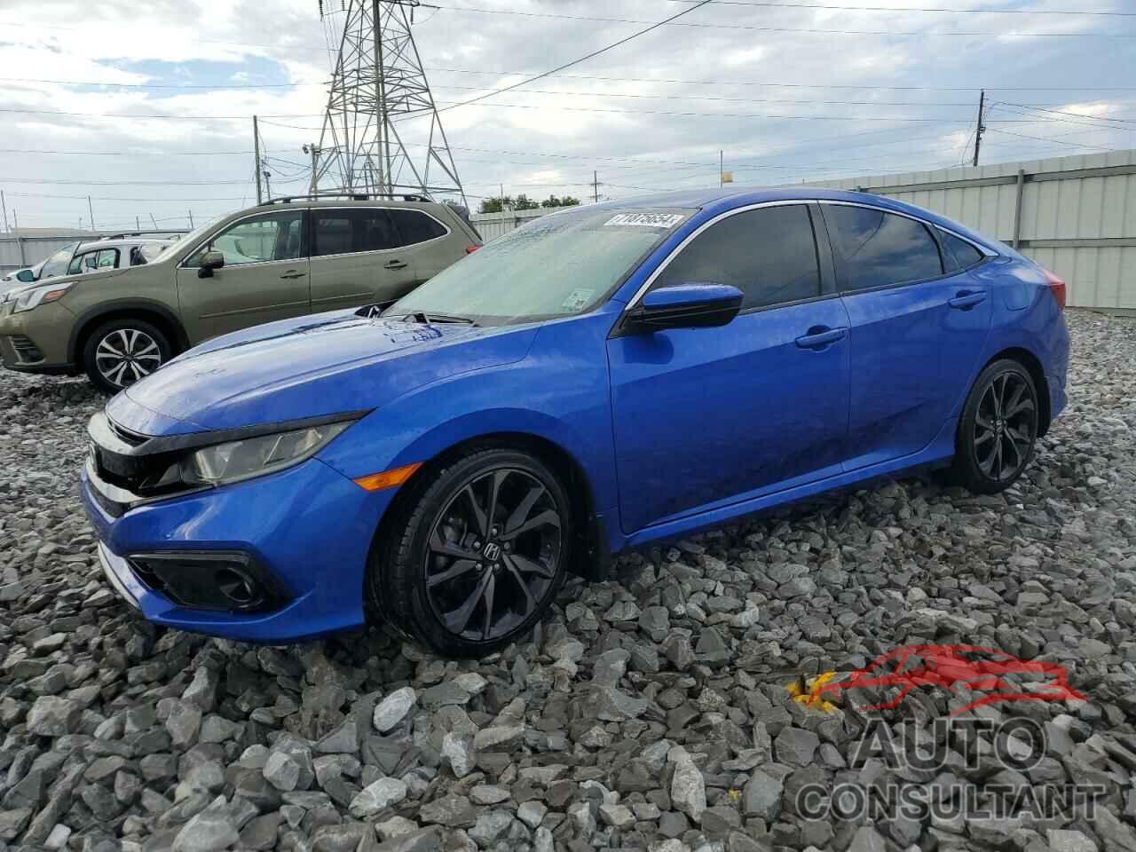 HONDA CIVIC 2019 - 19XFC2F85KE019132