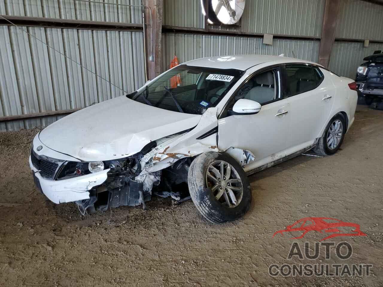 KIA OPTIMA 2013 - KNAGM4A75D5402303
