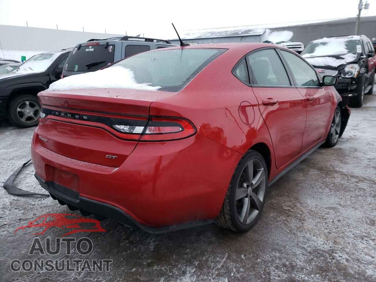 DODGE DART 2016 - 1C3CDFEB9GD539061