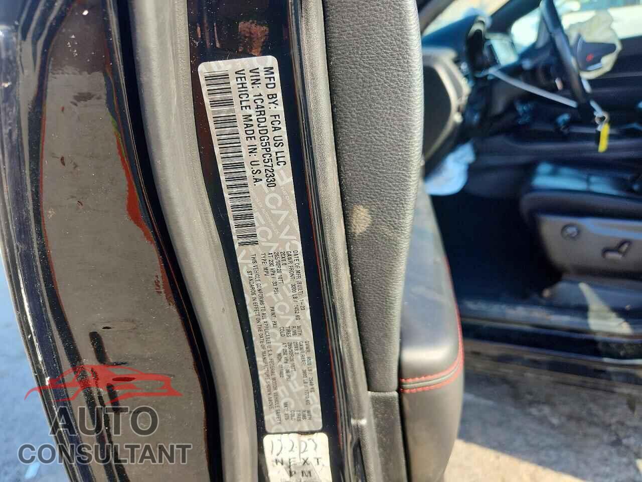 DODGE DURANGO 2023 - 1C4RDJDG5PC572330