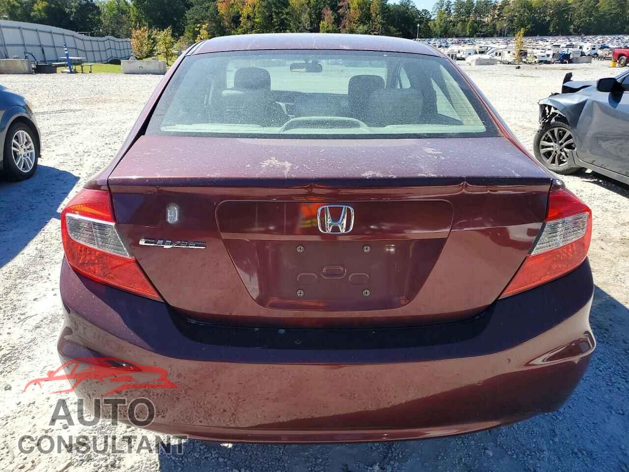 HONDA CIVIC 2012 - 2HGFB2F8XCH579576