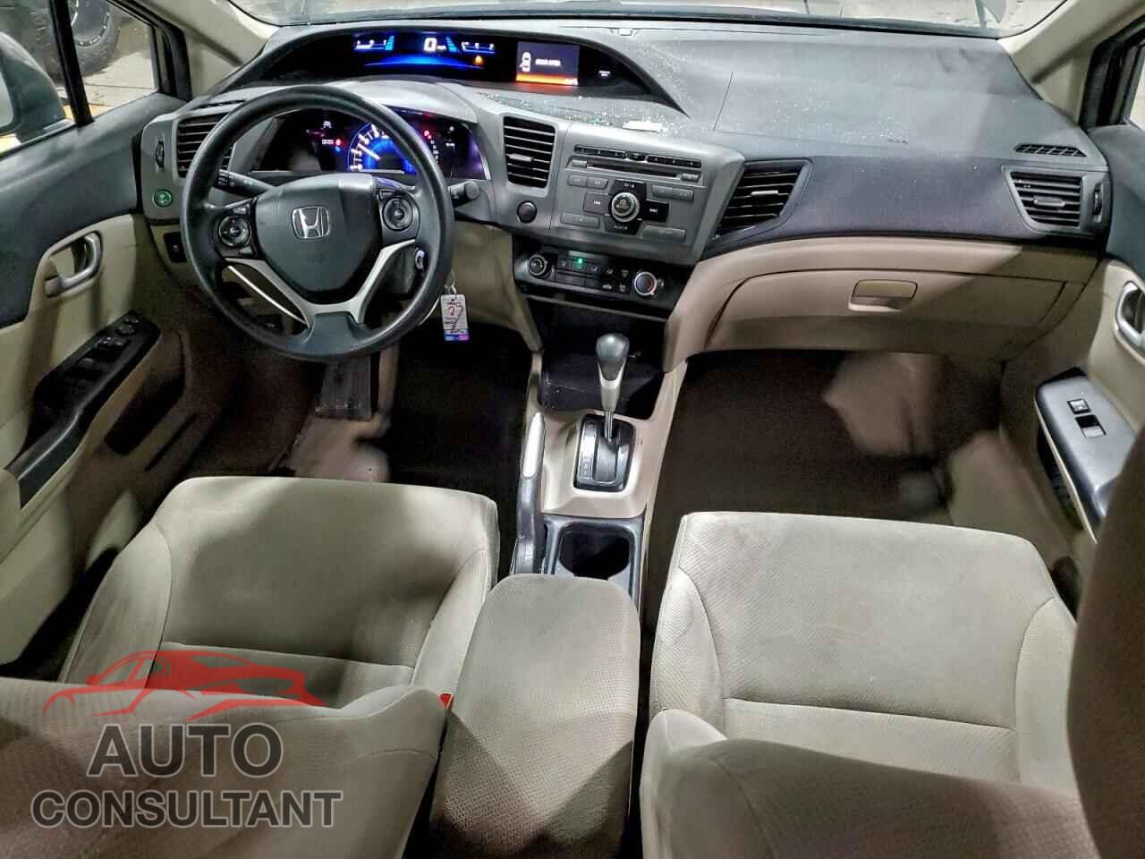 HONDA CIVIC 2012 - 19XFB2F52CE025996