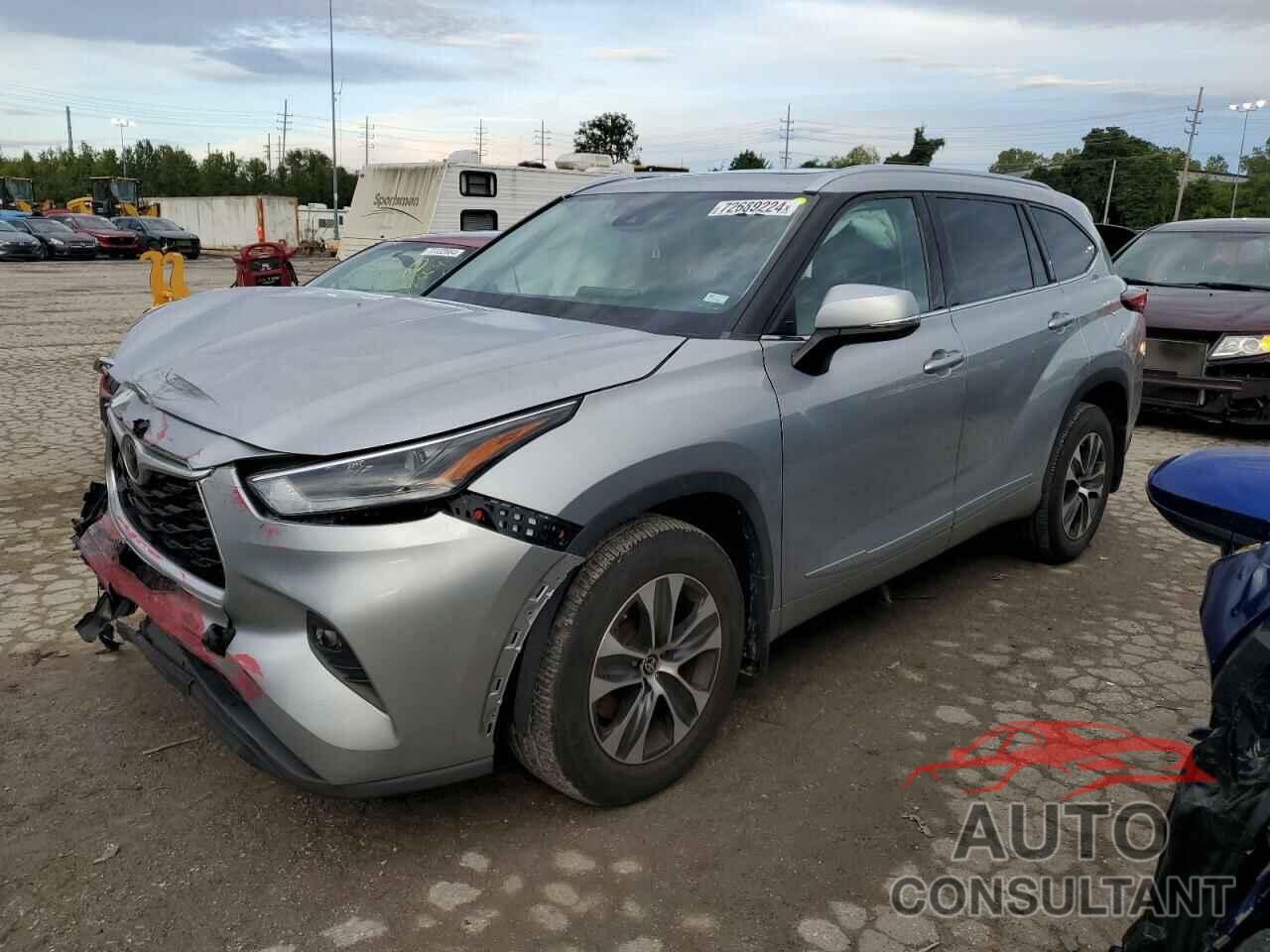 TOYOTA HIGHLANDER 2021 - 5TDGZRBH1MS056866