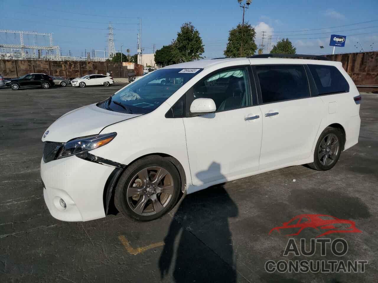 TOYOTA SIENNA 2017 - 5TDXZ3DC3HS878833