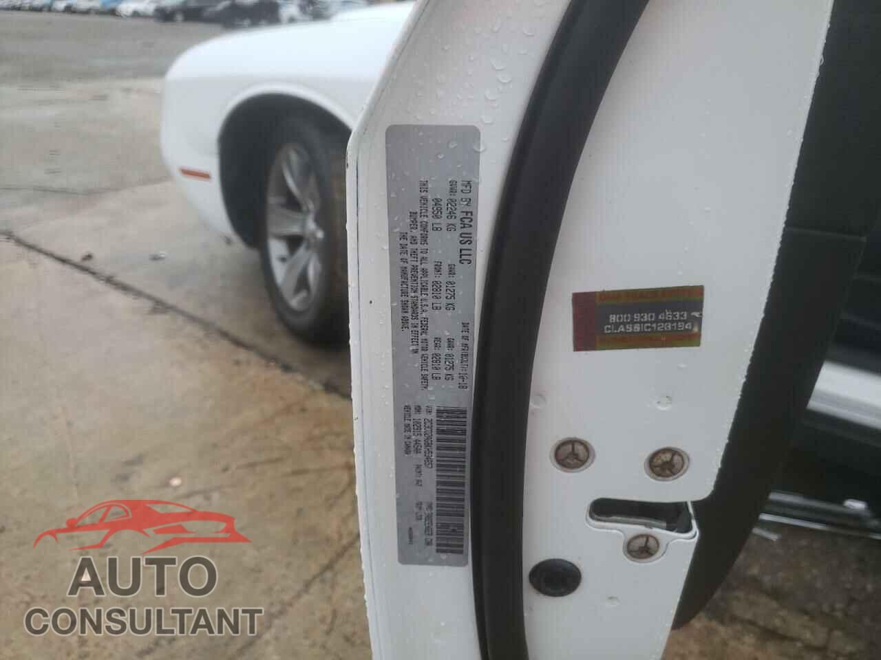 DODGE CHALLENGER 2019 - 2C3CDZAG8KH534657