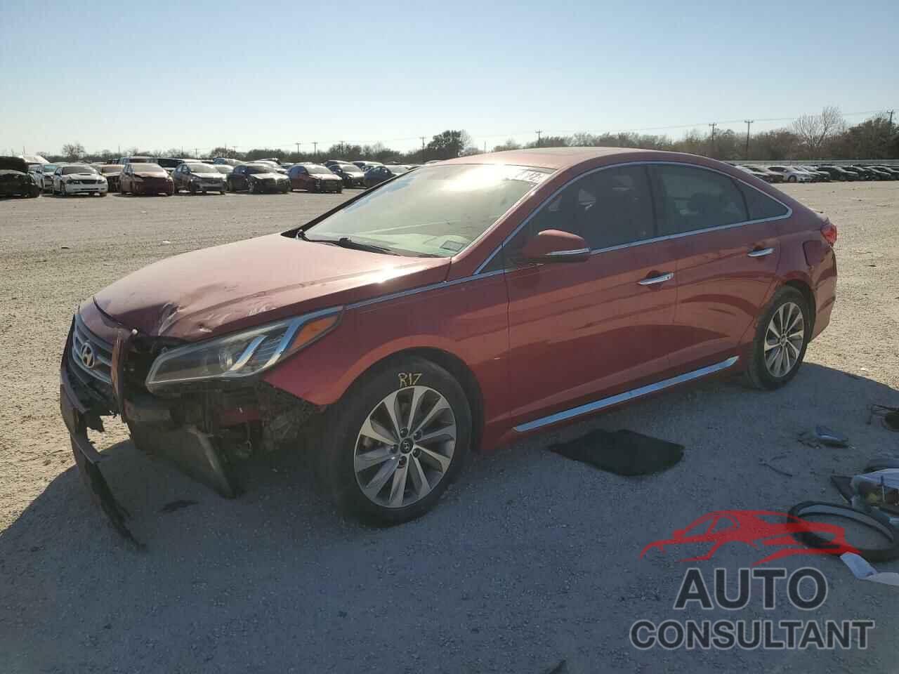HYUNDAI SONATA 2017 - 5NPE34AFXHH583215