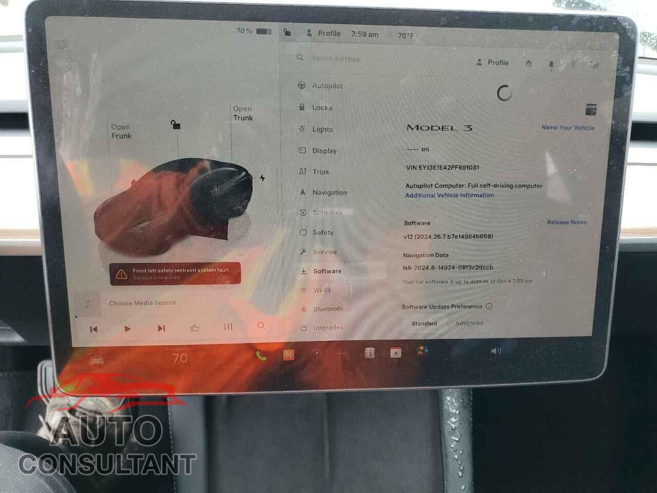 TESLA MODEL 3 2023 - 5YJ3E1EA2PF691081