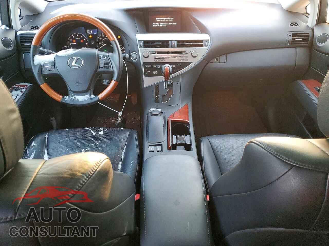 LEXUS RX350 2012 - 2T2BK1BA6CC141952