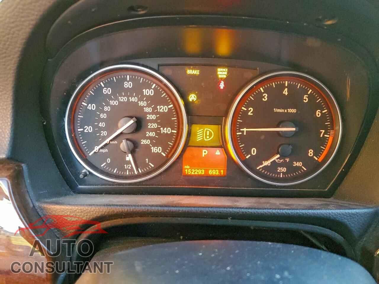 BMW 3 SERIES 2011 - WBAKF9C50BE261568