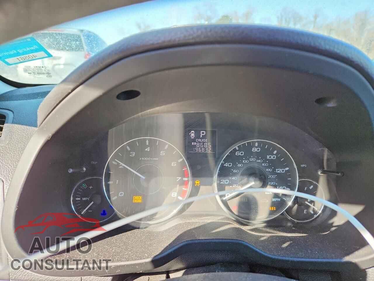 SUBARU LEGACY 2012 - 4S3BMCA6XC3034516
