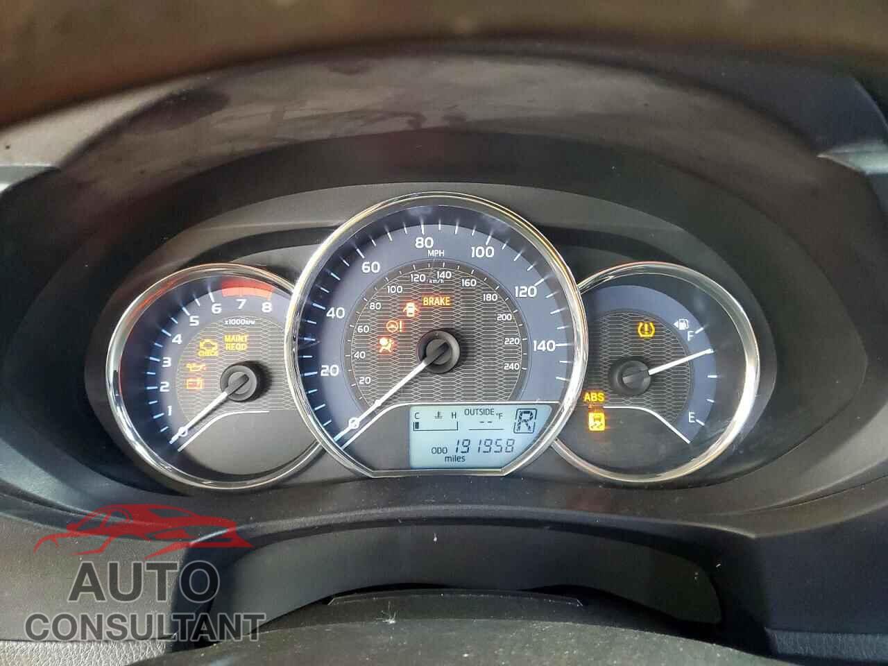 TOYOTA COROLLA 2016 - 2T1BURHE3GC509775