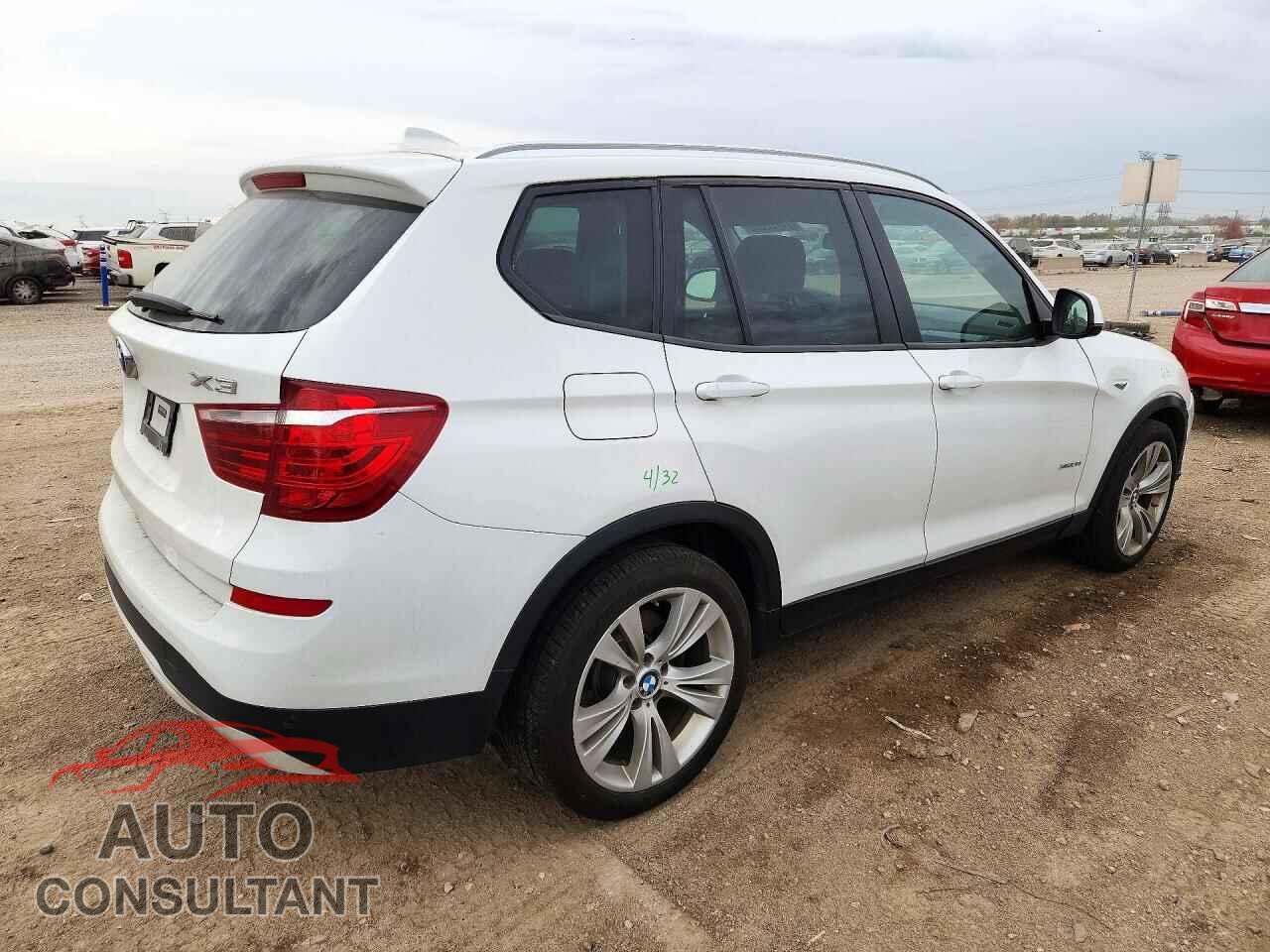 BMW X3 2015 - 5UXWX9C57F0D62032