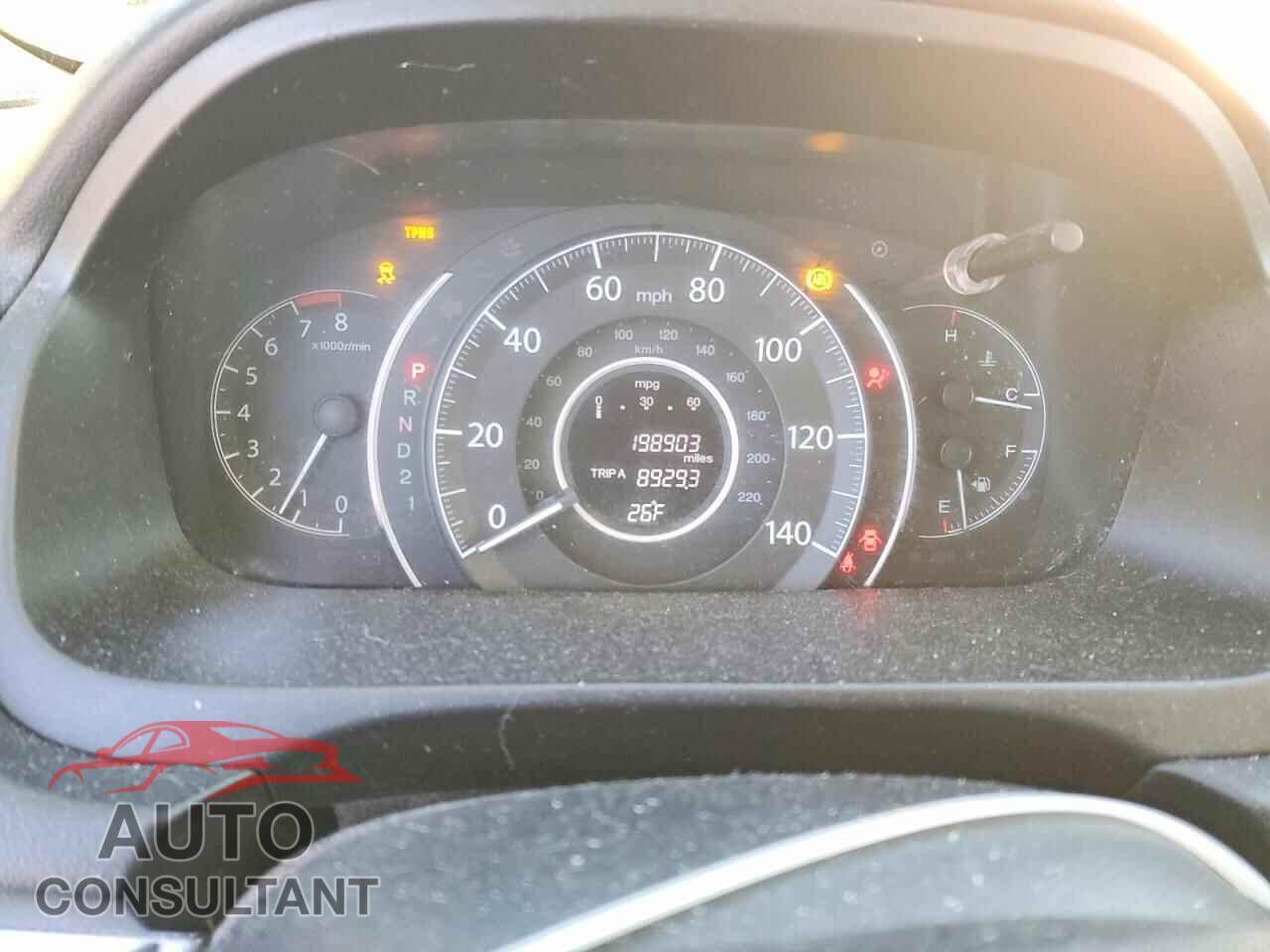 HONDA CRV 2013 - 5J6RM4H31DL017437