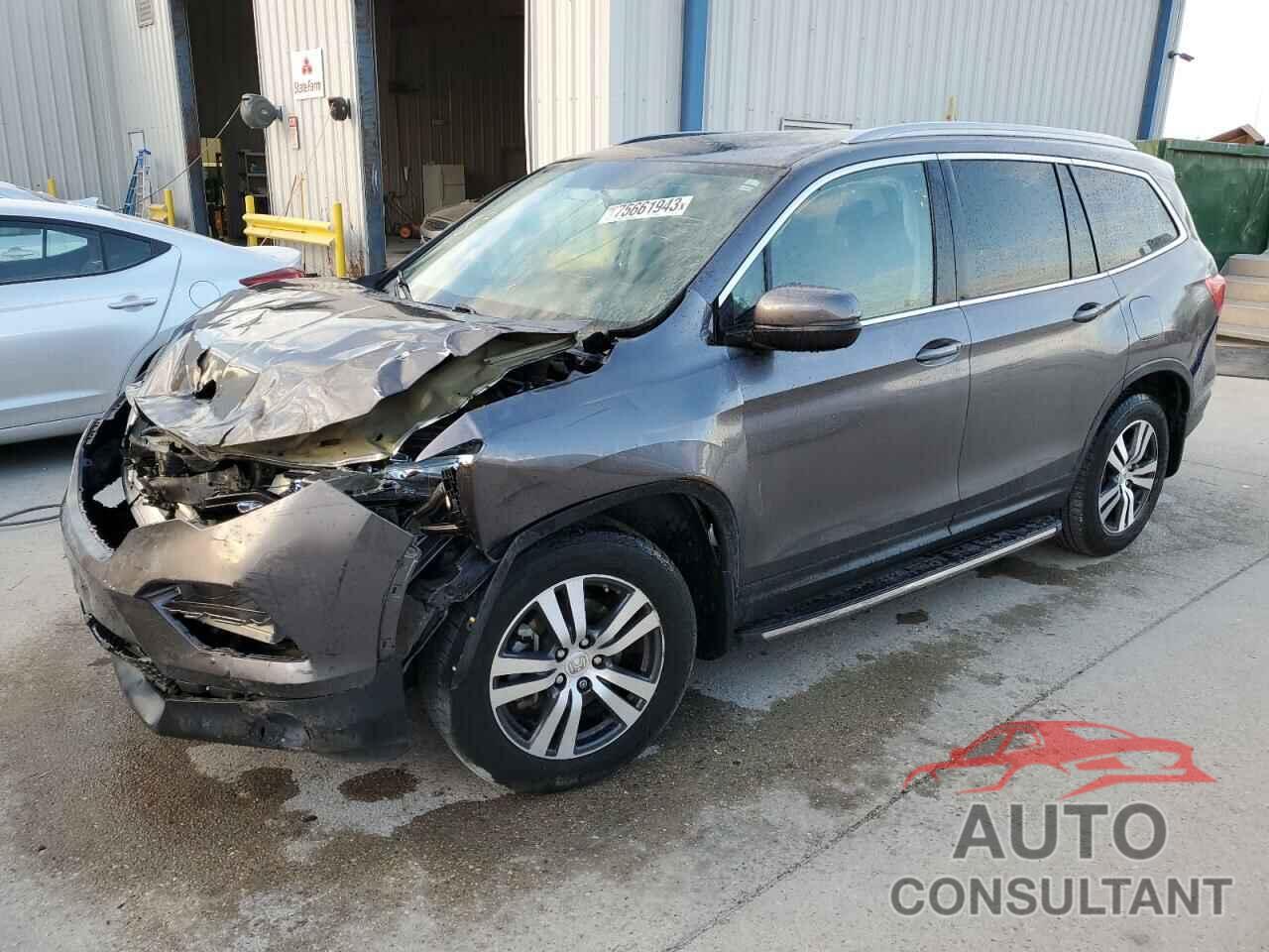 HONDA PILOT 2017 - 5FNYF5H57HB024257