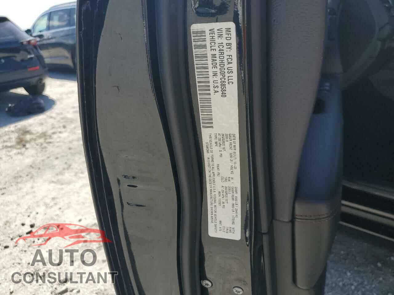 DODGE DURANGO 2023 - 1C4RDHDG0PC685840