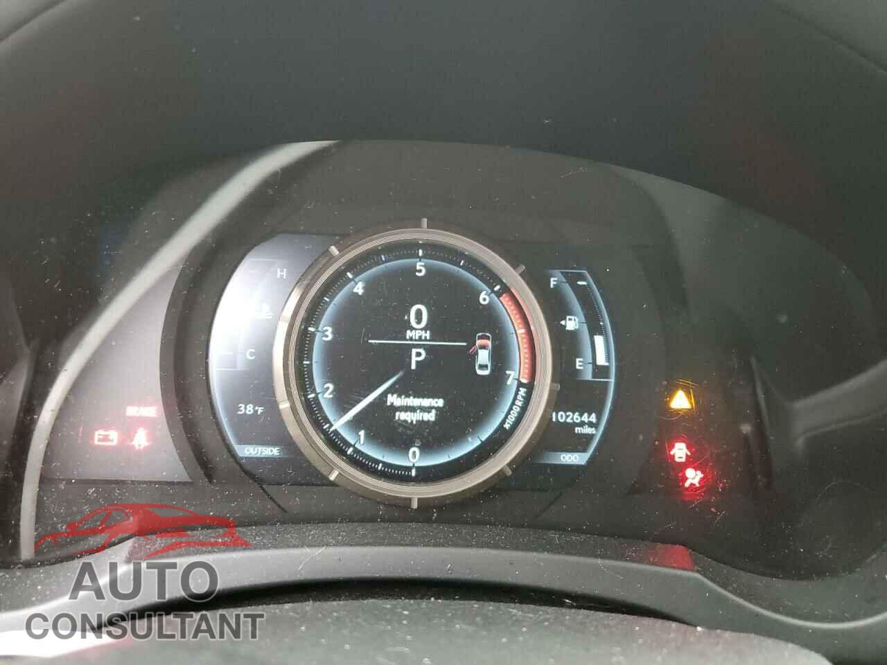 LEXUS IS 2016 - JTHBA1D29G5002042