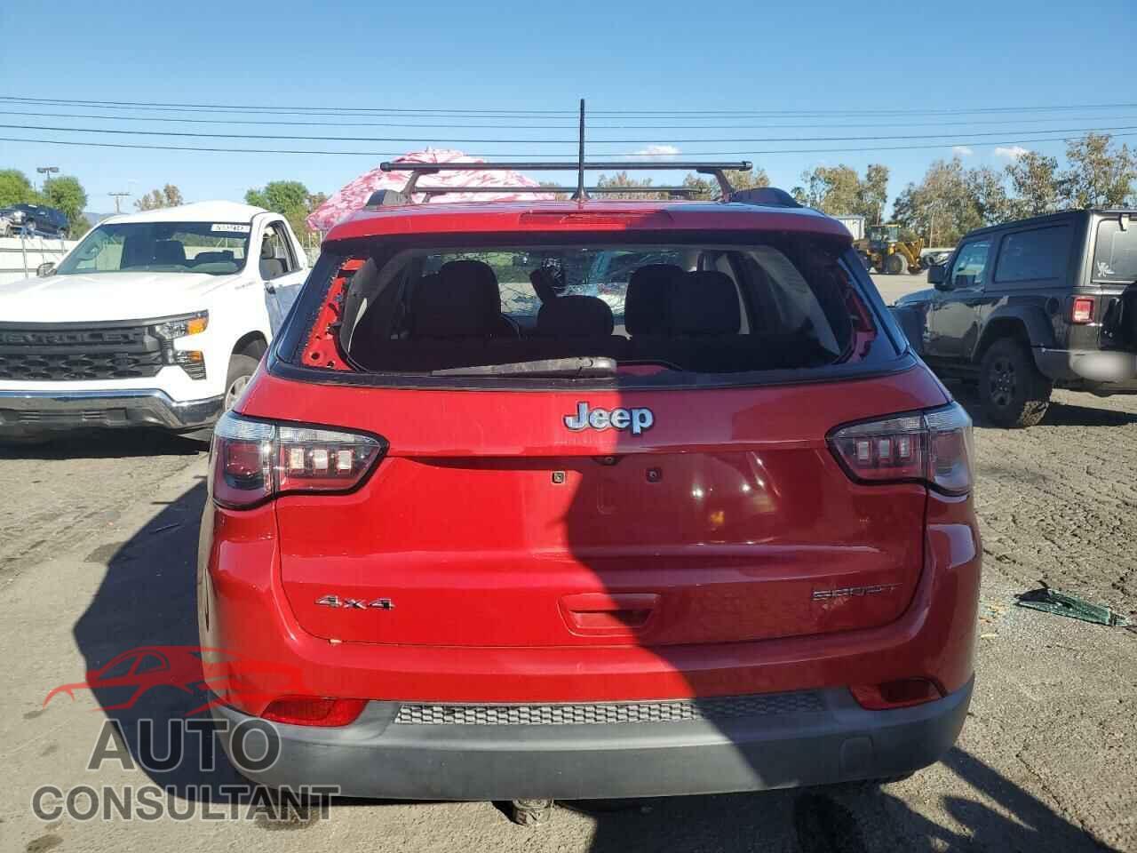 JEEP COMPASS 2017 - 3C4NJDABXHT636269