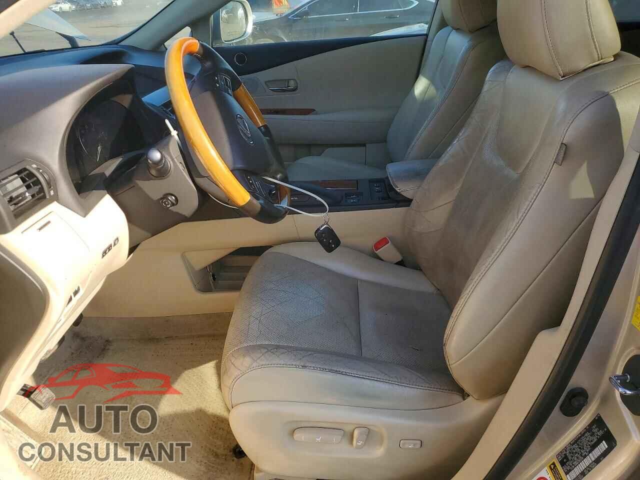 LEXUS RX350 2011 - 2T2BK1BAXBC085285