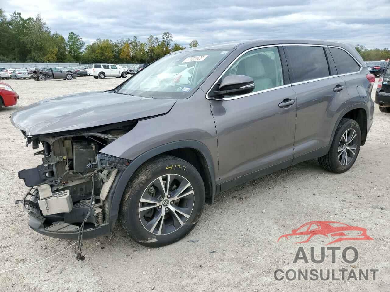TOYOTA HIGHLANDER 2019 - 5TDZZRFH5KS294266