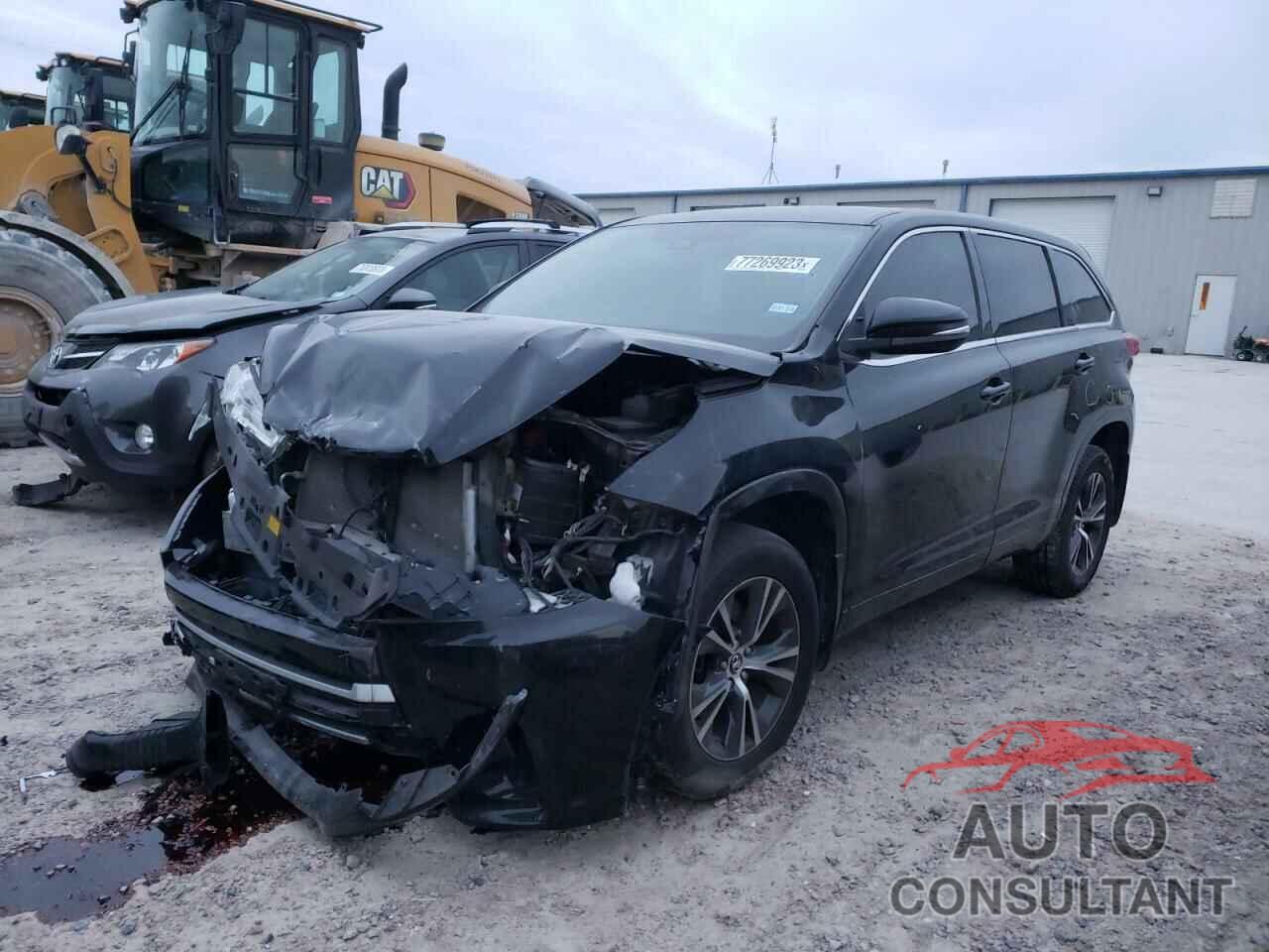 TOYOTA HIGHLANDER 2018 - 5TDZZRFH6JS263607
