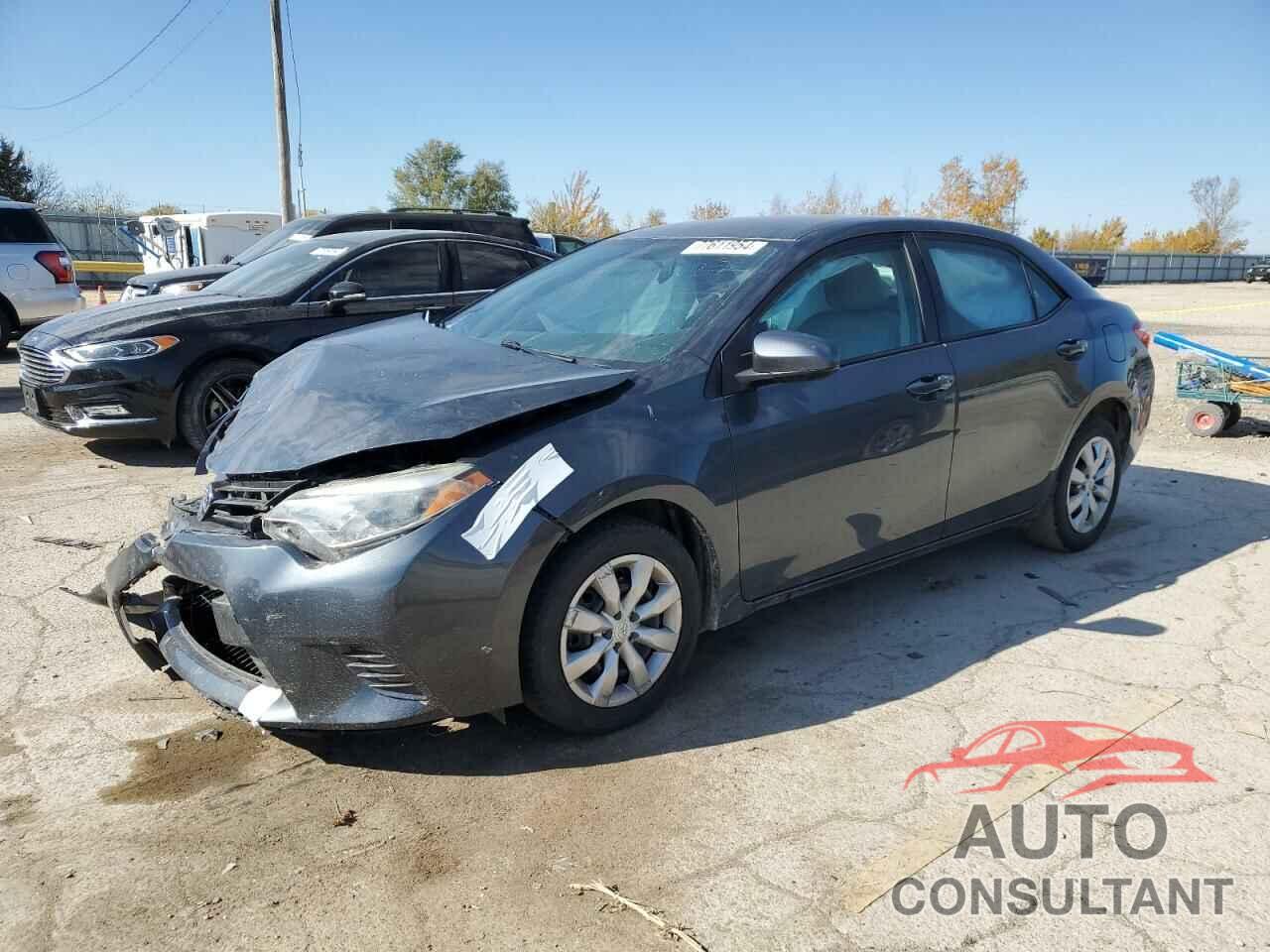 TOYOTA COROLLA 2016 - 2T1BURHE2GC583768