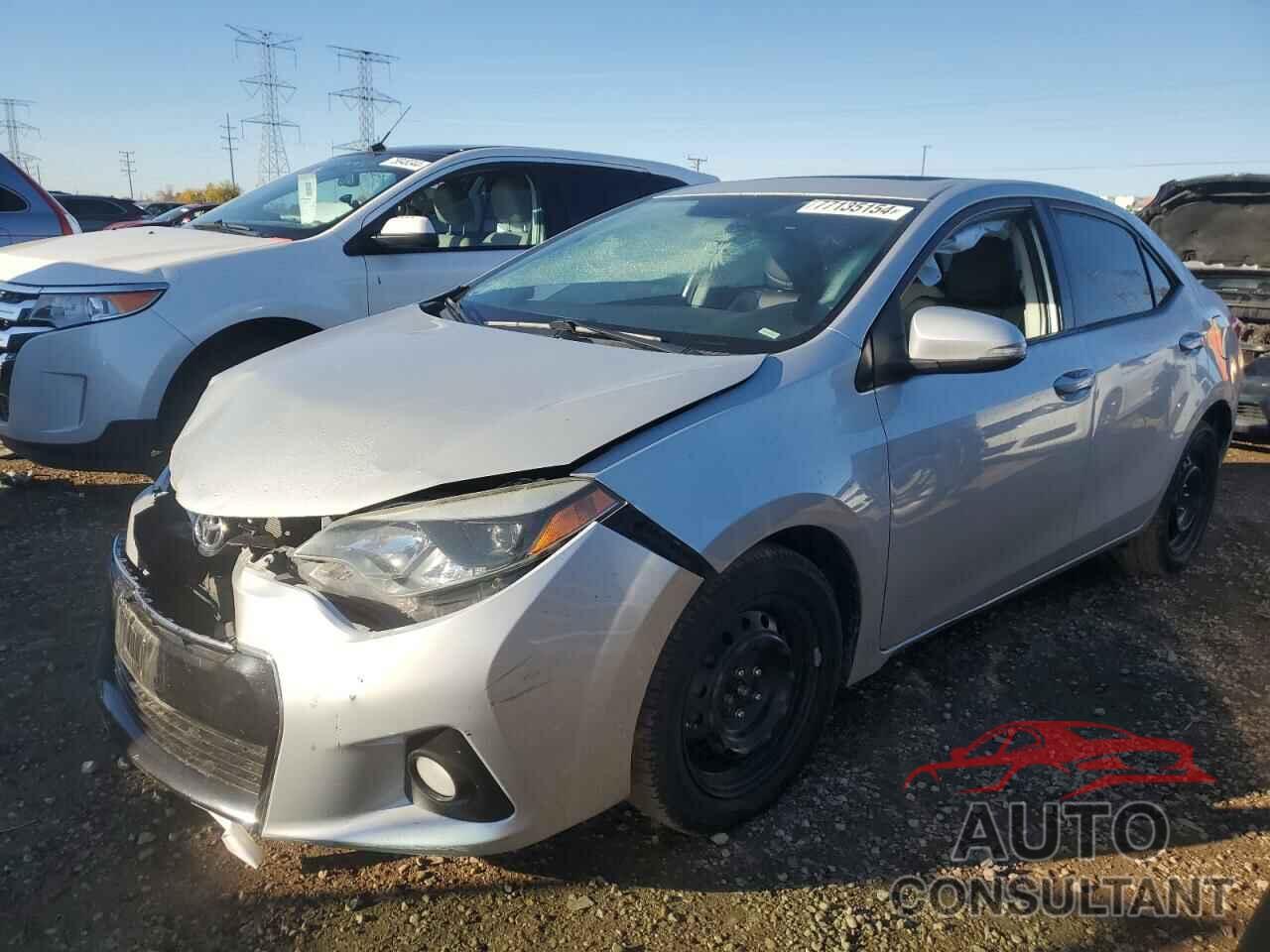 TOYOTA COROLLA 2014 - 5YFBURHE5EP076442