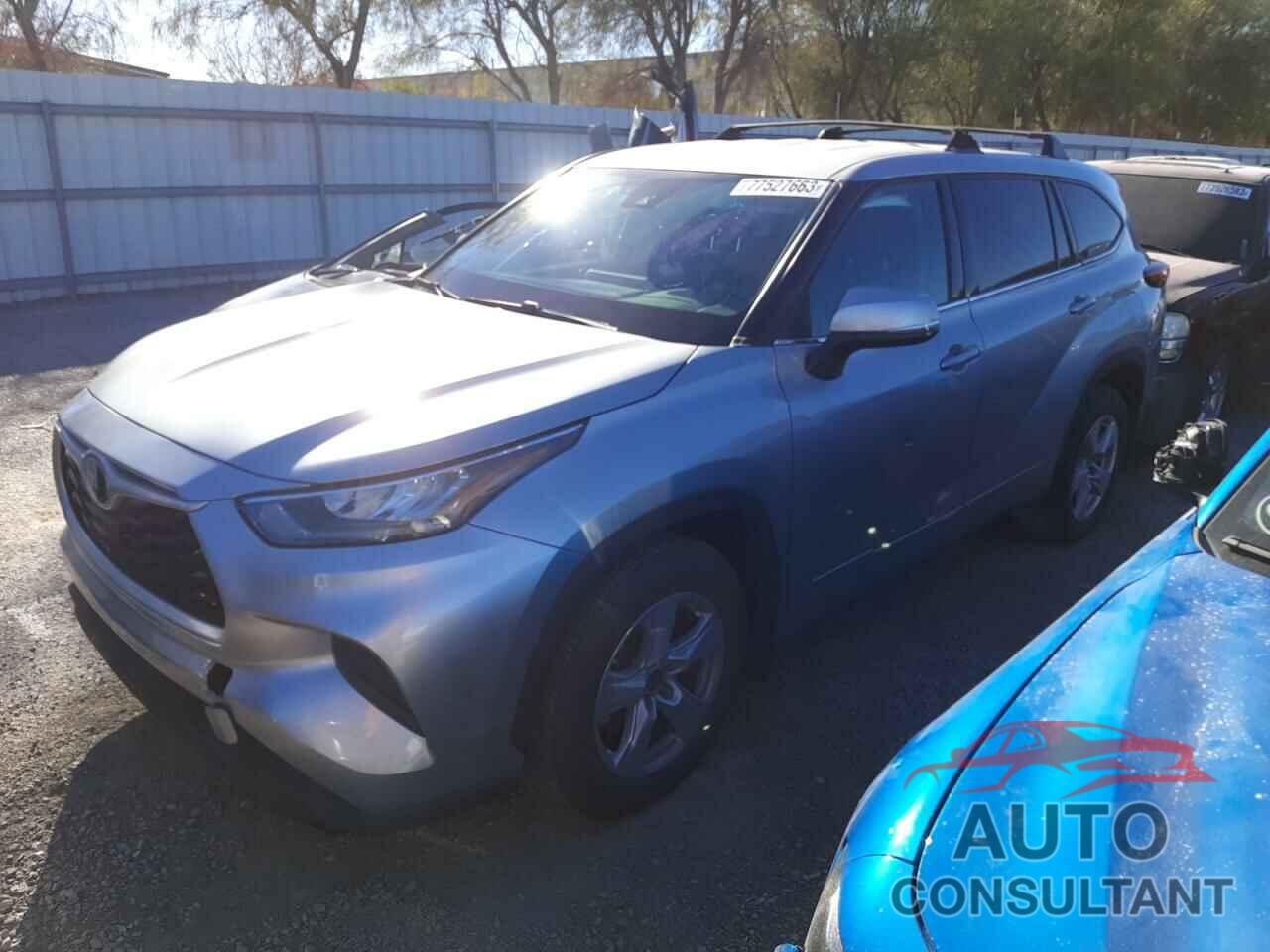 TOYOTA HIGHLANDER 2020 - 5TDCZRBH4LS041551