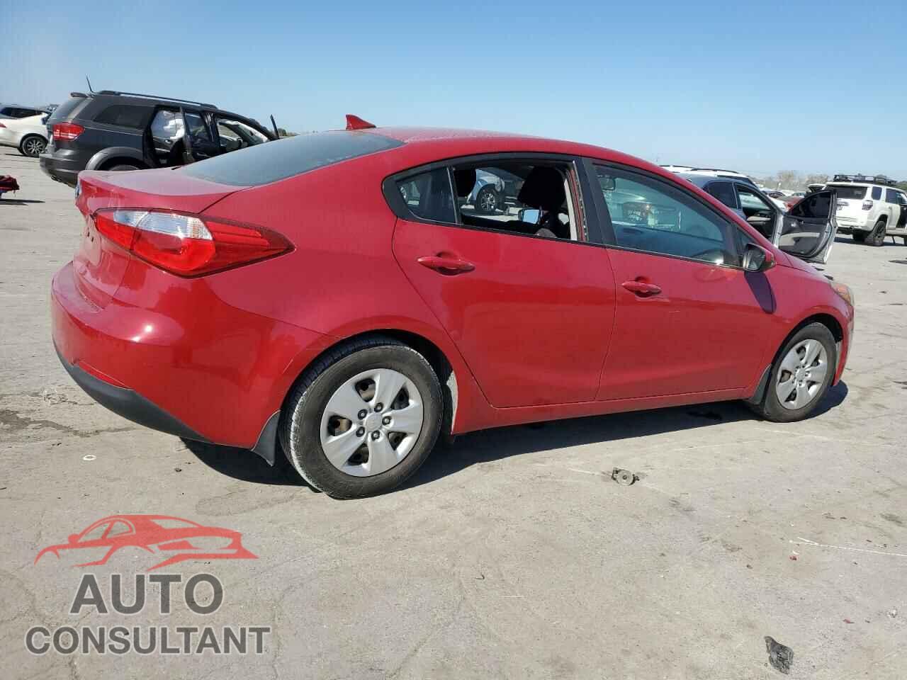 KIA FORTE 2016 - KNAFK4A63G5611603