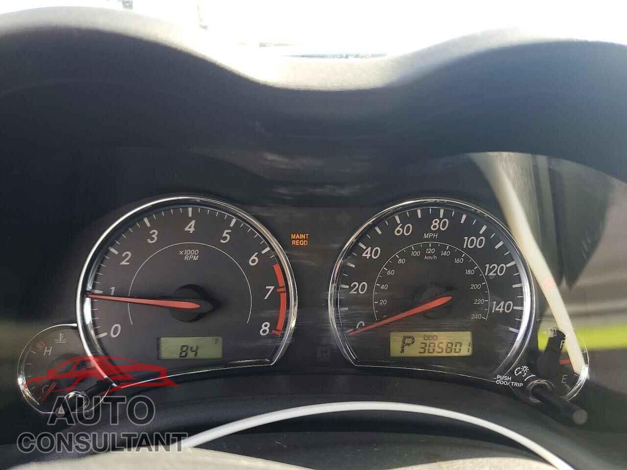 TOYOTA COROLLA 2013 - 5YFBU4EE5DP109851