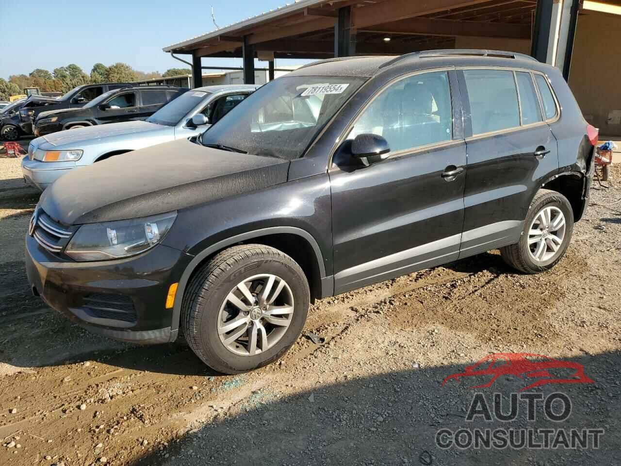 VOLKSWAGEN TIGUAN 2017 - WVGAV7AX6HK025202