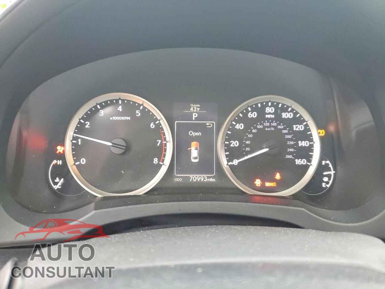 LEXUS IS 2016 - JTHCM1D20G5013989
