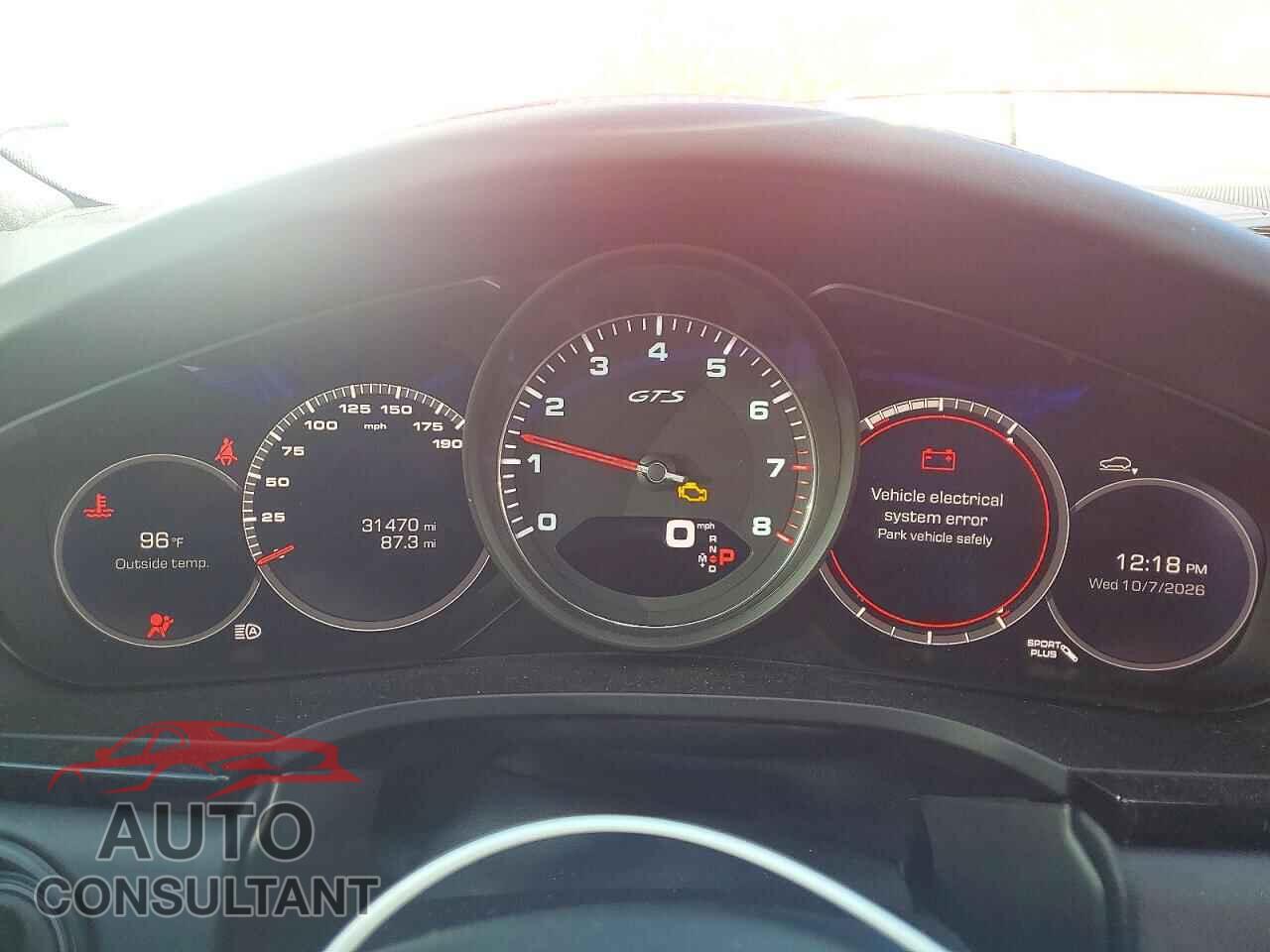 PORSCHE CAYENNE 2021 - WP1BG2AY7MDA49360