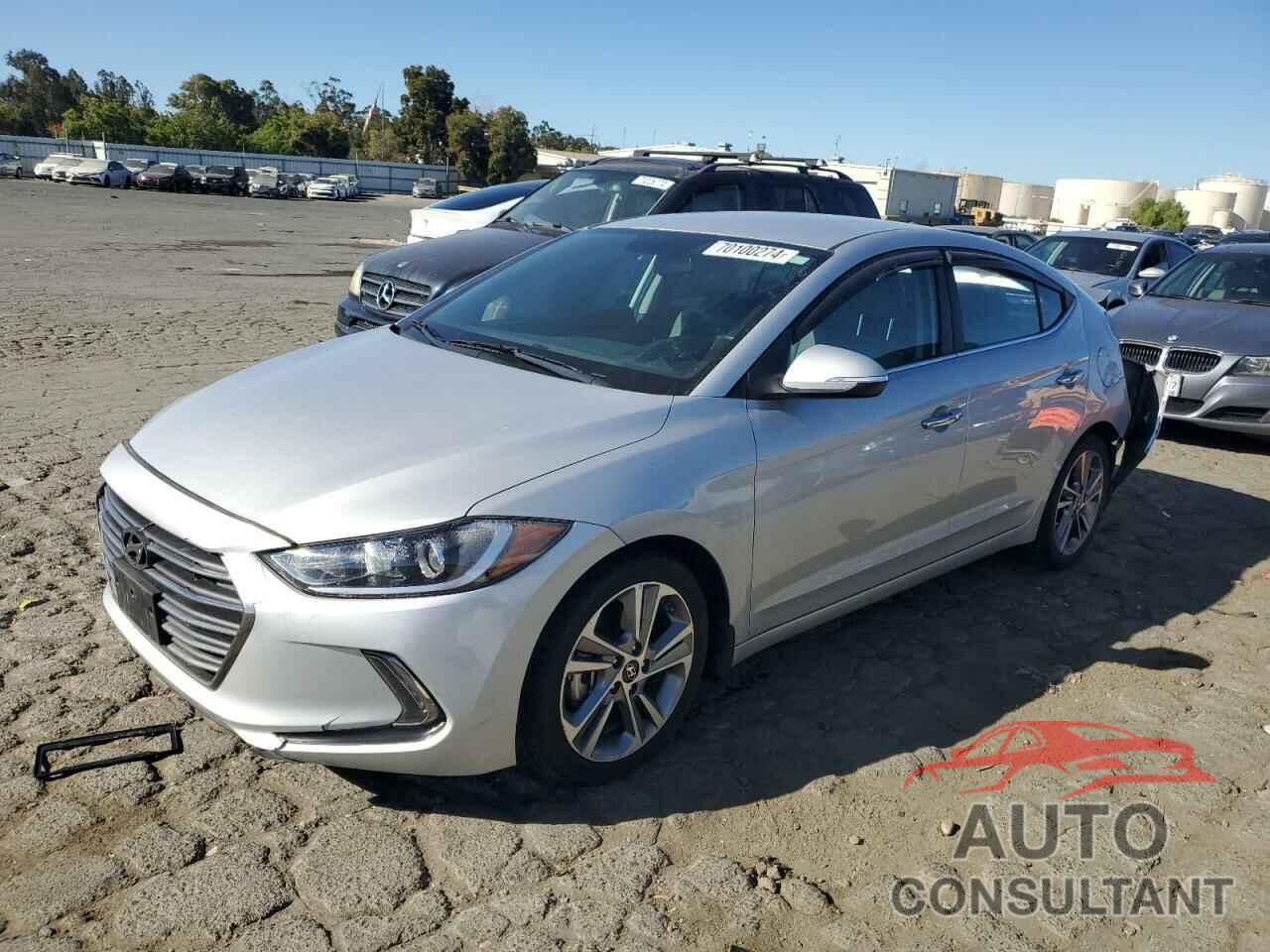 HYUNDAI ELANTRA 2017 - KMHD84LF4HU269247