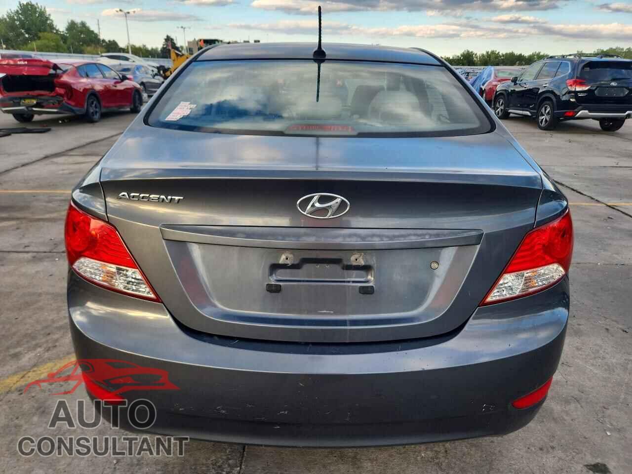 HYUNDAI ACCENT 2013 - KMHCU4AE0DU379904