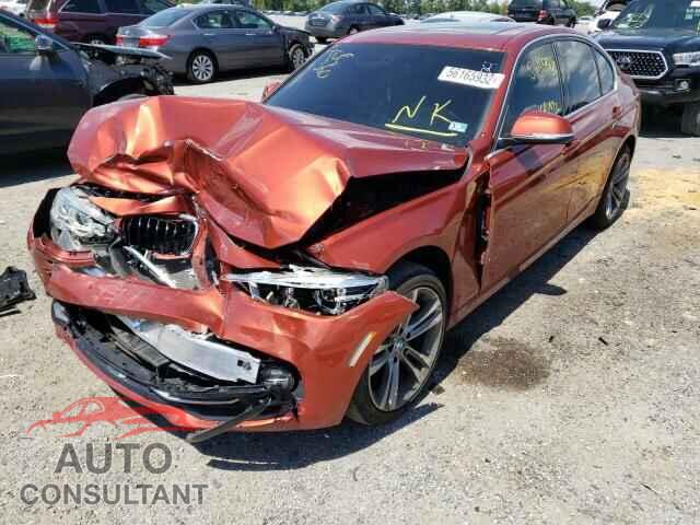 BMW 3 SERIES 2018 - WBA8D9C5XJA607633