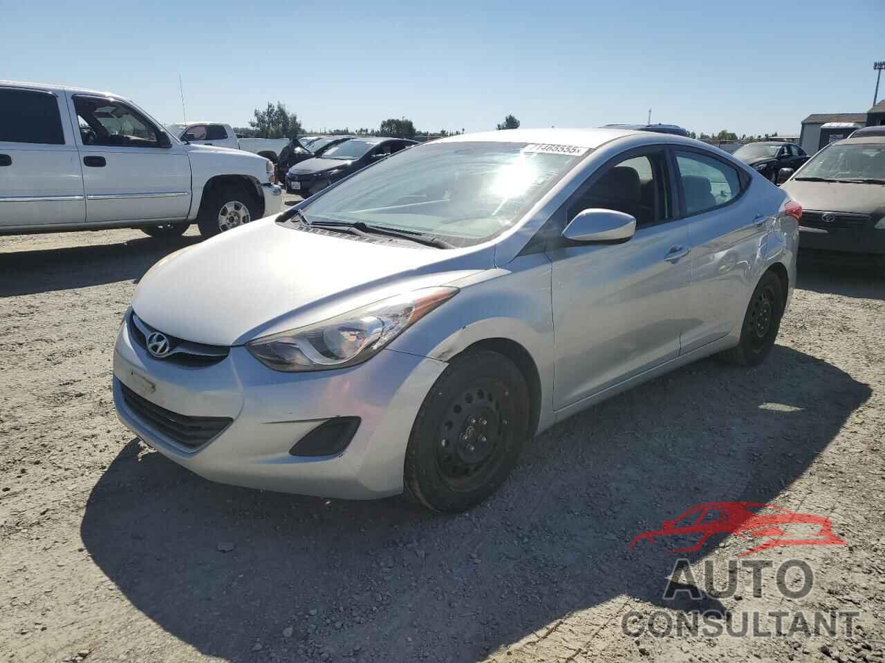 HYUNDAI ELANTRA 2013 - 5NPDH4AE4DH167367