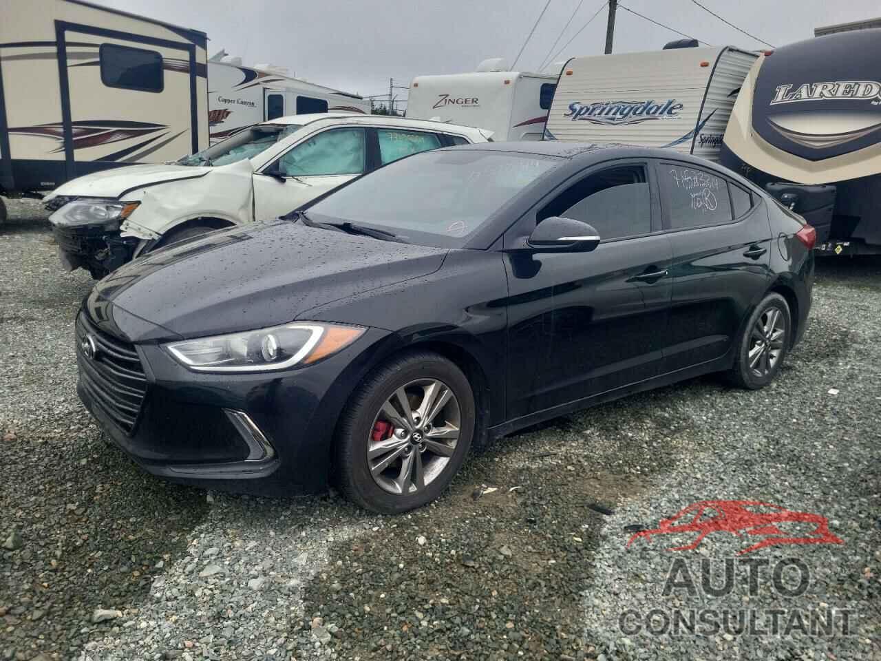 HYUNDAI ELANTRA 2017 - KMHD84LF9HU184663