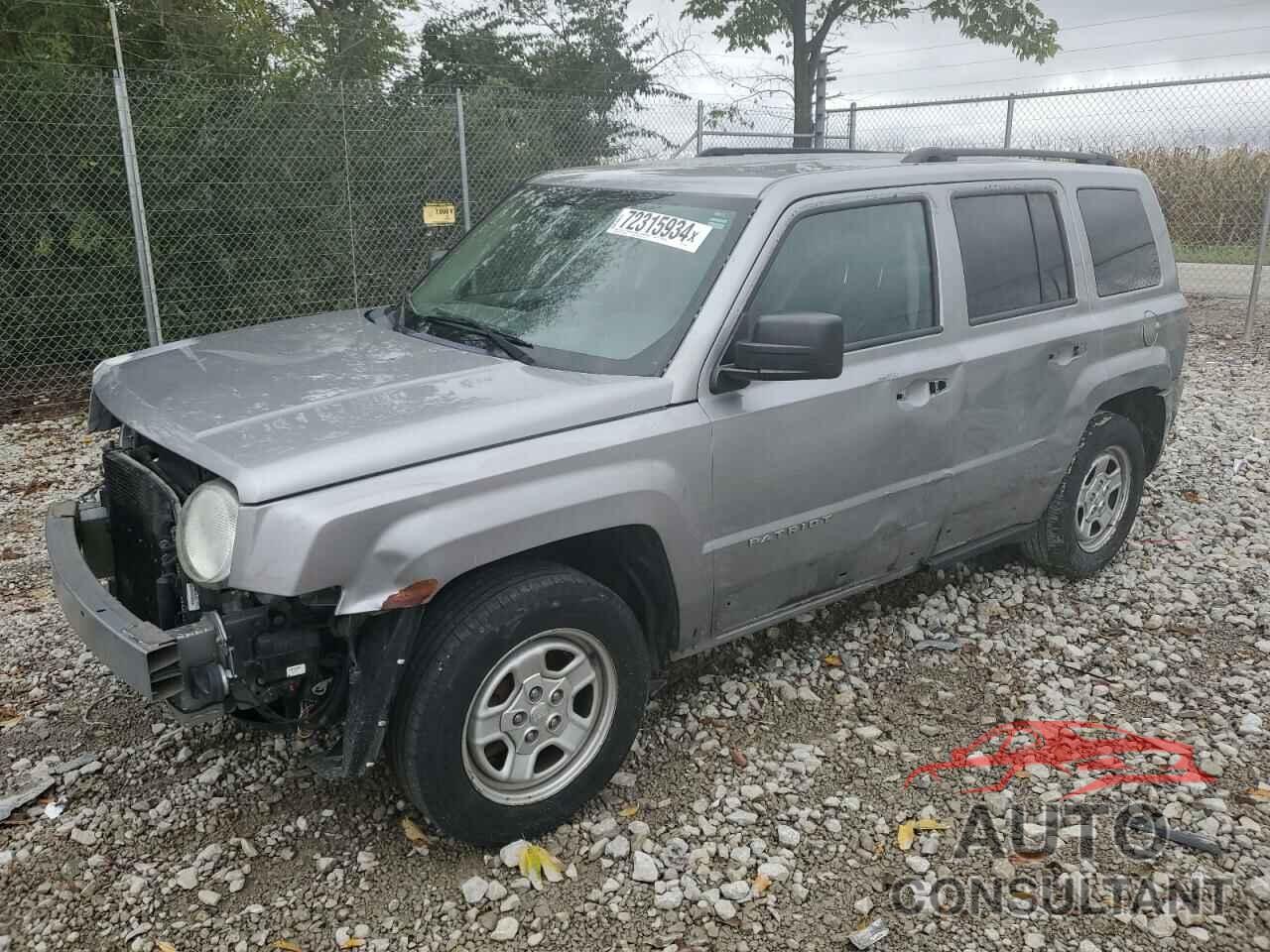 JEEP PATRIOT 2016 - 1C4NJPBA9GD640969