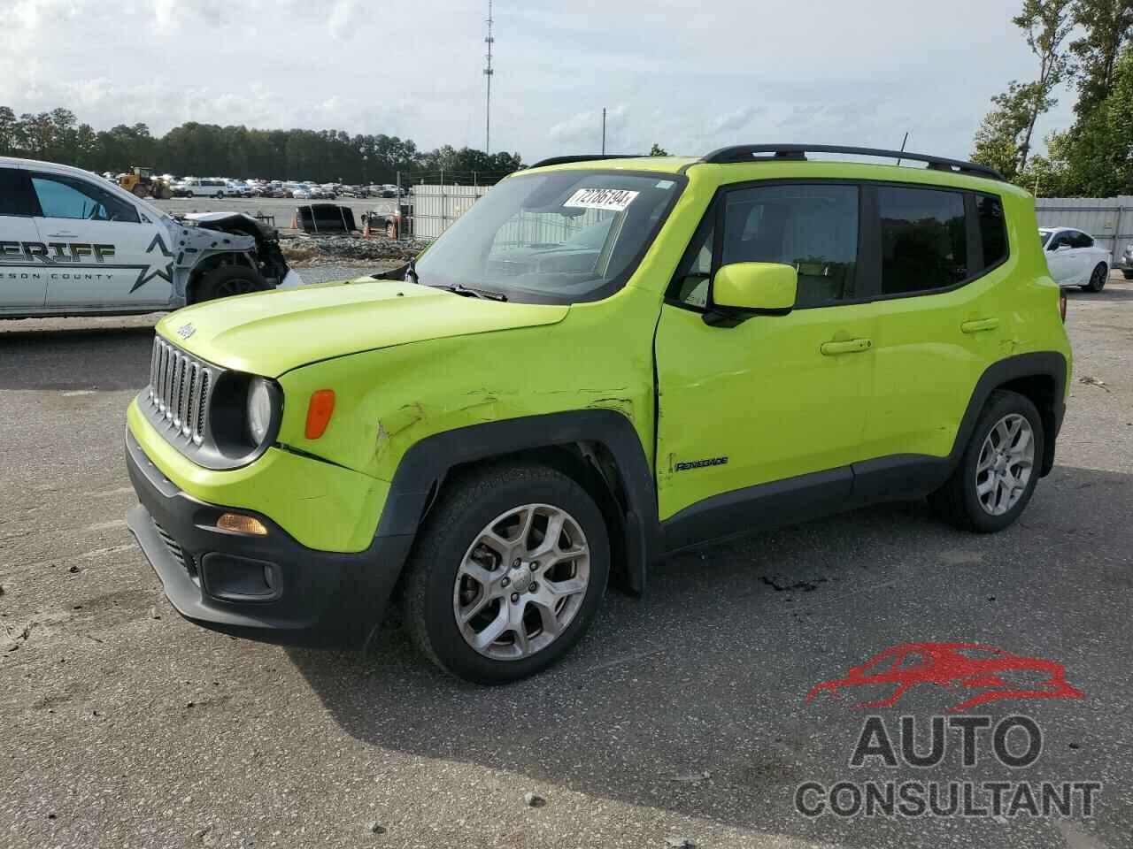 JEEP RENEGADE 2018 - ZACCJABB3JPH61227