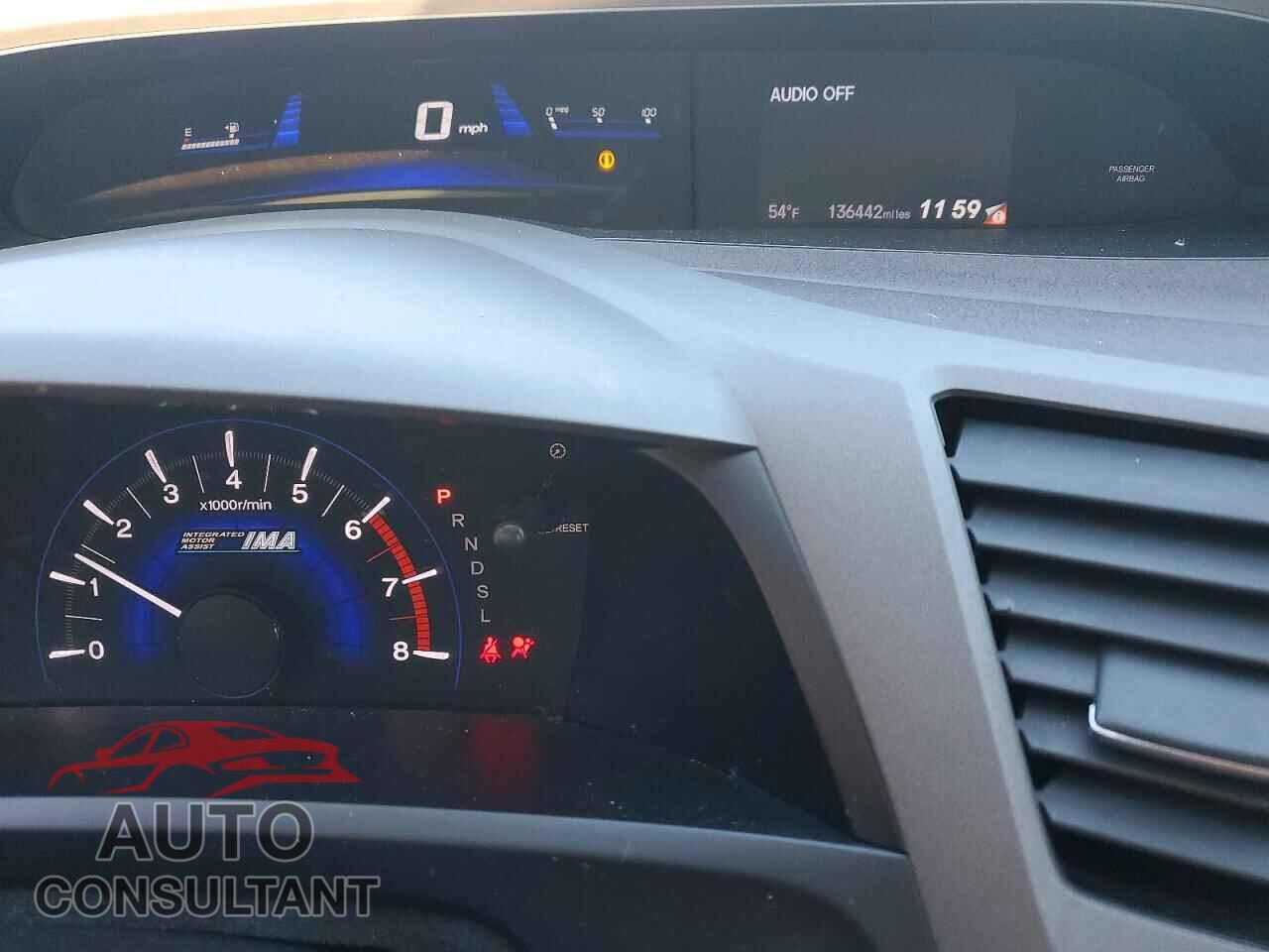 HONDA CIVIC 2012 - JHMFB4F35CS005859