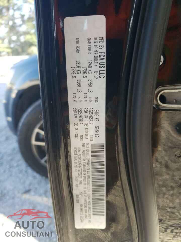 DODGE JOURNEY 2017 - 3C4PDCAB4HT675627